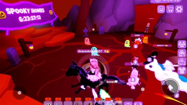 Club Roblox Halloween Update! Skeleton Horse, T-Rex Skeleton & Demon Horse! смотреть онлайн
