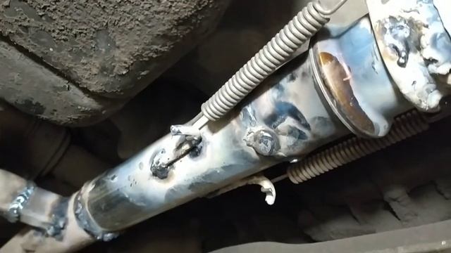Гофра выхлопной, замена более дешёвым вариантом )) смотреть онлайн