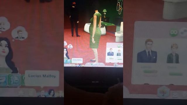 Sims 4 The Malfoy Family! смотреть онлайн