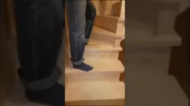 Отзыв Владимира о деревянной лестнице на косоурах. смотреть онлайн