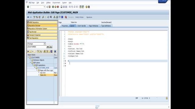 ABAP BSP: Insert, Display, and Search смотреть онлайн