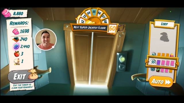 Amazing Express Ticket Run! Floor 50 Terence's Island Hopper Hat | Angry Birds 2 смотреть онлайн