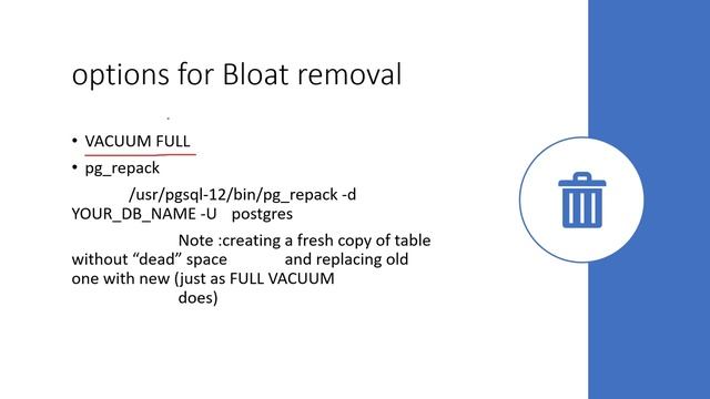 Part 14 - PostgreSQL : What is Bloating in PostgreSQL. смотреть онлайн