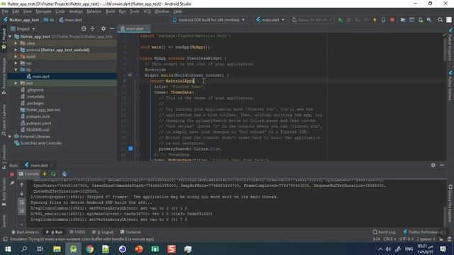 #Flutter_Tutorials - How to remove debug banner in flutter on android emulator? смотреть онлайн
