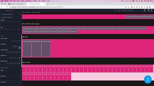 Guía de Flexbox dentro de Bootstrap 5 con LiveCanvas:Como maquetar tu pagina web de forma responsiv смотреть онлайн