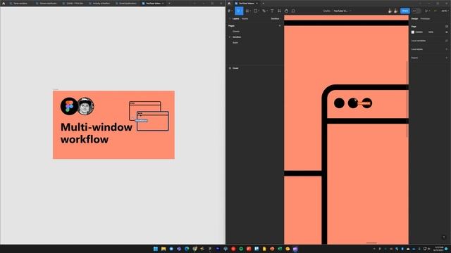 Speed Up Your Workflow by 200% Using This Multi Window Trick | Figma Tutorial For Beginners смотреть онлайн