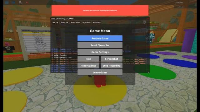 ROBLOX old game menu and old disconnection sign clip. 2015 смотреть онлайн