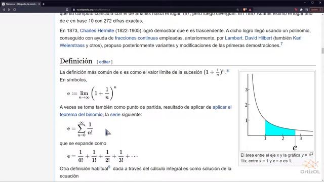Python - Ejercicio 988: Calcular Valor de la Constante de Euler (e) con una Suma de Series Infinita смотреть онлайн