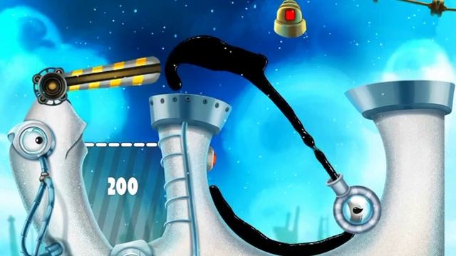 Feed Me Oil 2 / Chapter 1 / Level 10 / Three Stars Walkthrough смотреть онлайн
