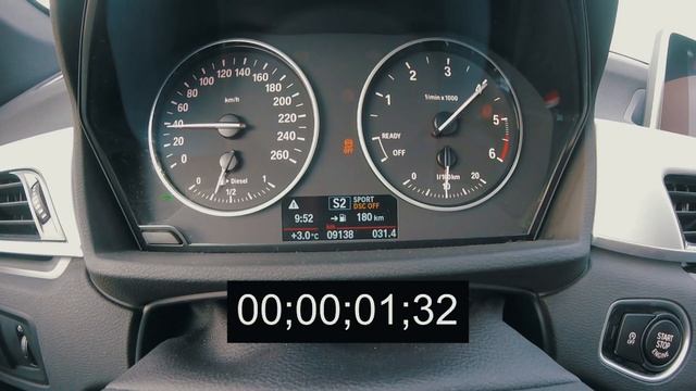 2018 BMW X1 (F48) 18d XDrive 0-100 Acceleration