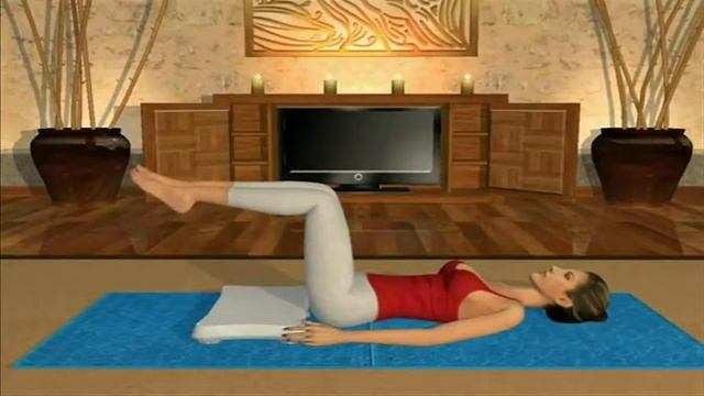 Daisy Fuentes Pilates Double Leg Circle Spanish смотреть онлайн