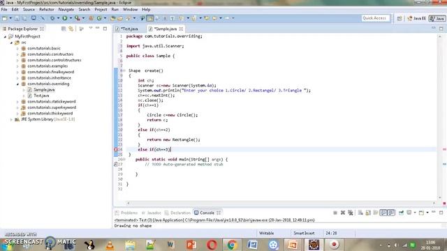 Core Java 45 -Method Overriding And Runtime Polymorphism Part II смотреть онлайн