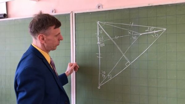 Найдите угол Вирусная геометрическая задача Решение /math and magic