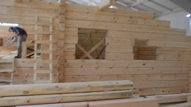 Как строятся дома из лафета смотреть онлайн