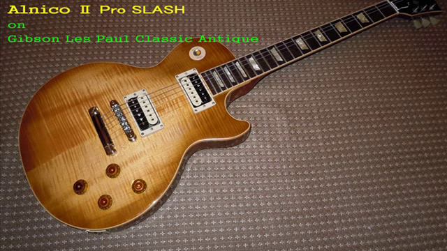 Gibson '57 Classic vs Seymour Duncan Alnico II Pro SLASH (Drive Tone) смотреть онлайн