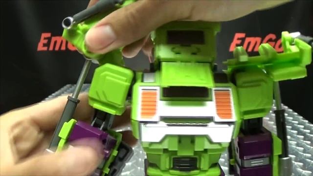 JinBao KO Upscaled Generation Toy BULLDOZER (BoneCrusher): EmGo's Transformers Reviews N' Stuff