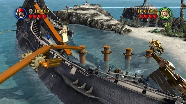 Lego Pirates of the Caribbean #4 Остров смотреть онлайн