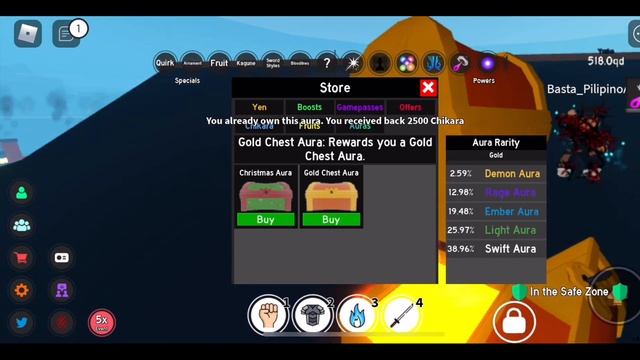 Unlocked Rarest Demon Aura+ *All* Gold Chest Aura|Showcase in Anime Fighting Simulator смотреть онлайн