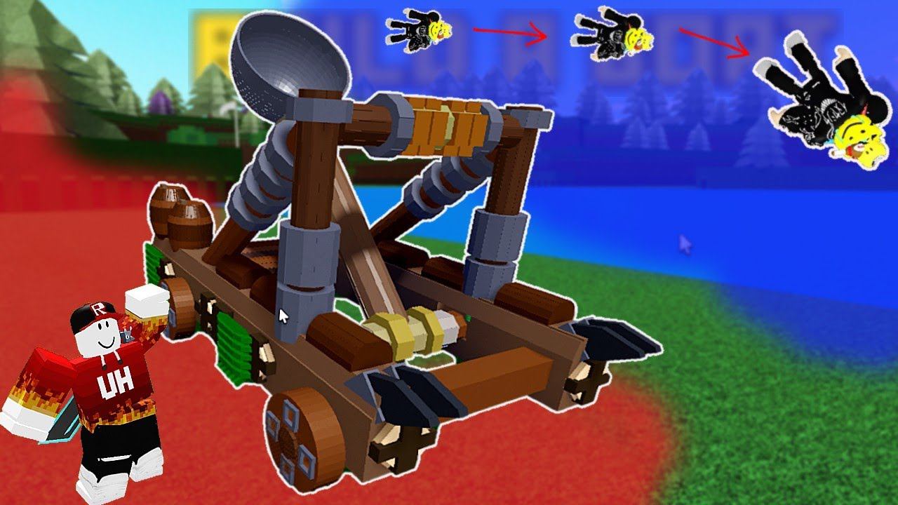 НОВАЯ КАТАПУЛЬТА TUTORIAL  Build A Boat ROBLOX