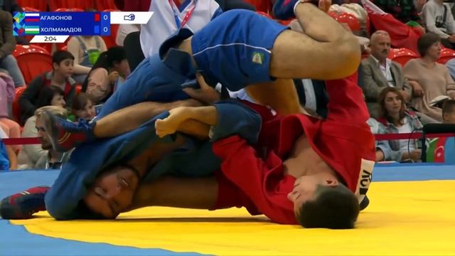 Игры стран СНГ. Самбо. 71 кг. Агафонов - Холмамадов смотреть онлайн
