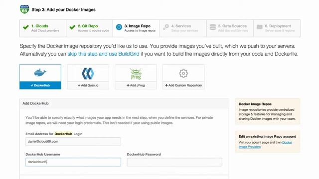 Cloud 66 Onboarding: Providing access to your Docker image repository смотреть онлайн
