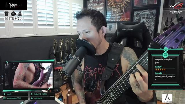 Matt Heafy (Trivium) - Dragonforce: Through The Fire And The Flames I Acoustic Cover смотреть онлайн