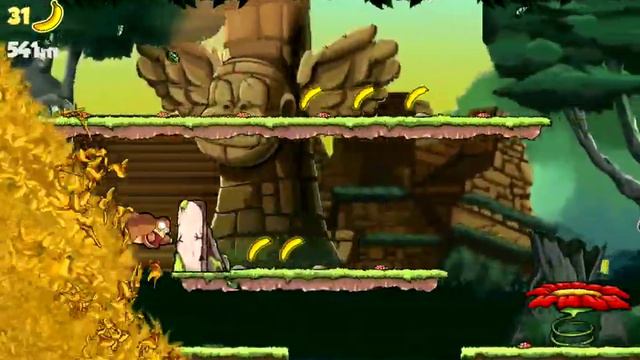 Banana Kong for iOS Gameplay смотреть онлайн