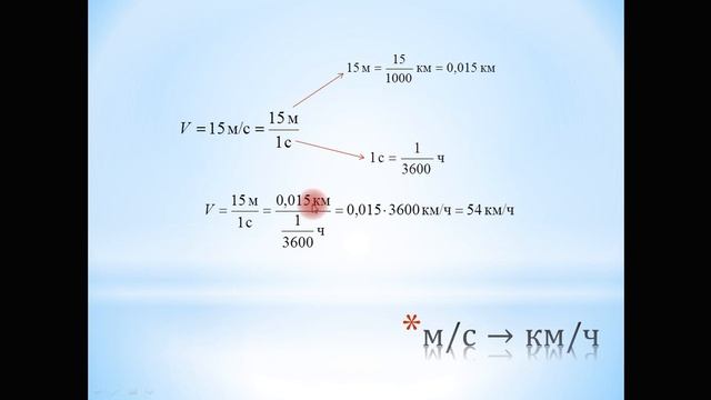 Преобразование единиц измерения скорости смотреть онлайн