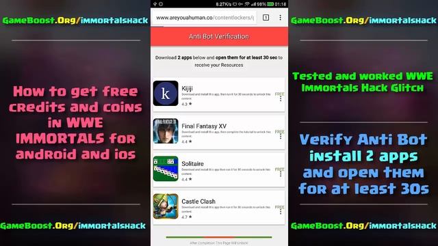 WWE Immortals hack - WWE Immortals Free Coins & Credits Cheats - Android & IOS смотреть онлайн