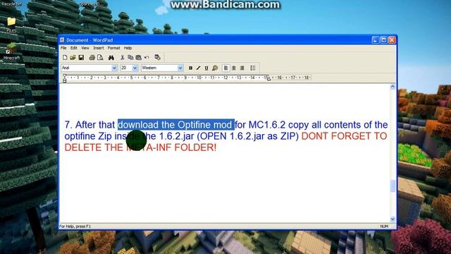 How to Install Optifine For Minecraft 1.6.2 смотреть онлайн