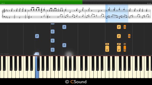 Enjoy The Silence (Depeche Mode) Piano Tutorial + Sheet Music смотреть онлайн