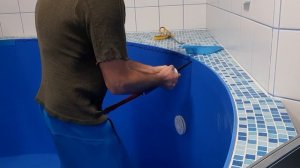 Бассейны из полипропилена отзывы владельцев Ремонт бассейна из полипропилена пленкой ПВХ