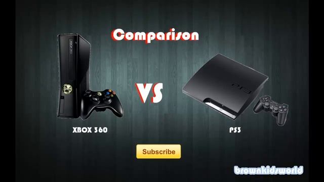 XBOX 360 Slim VS PS3 Slim Comparison смотреть онлайн