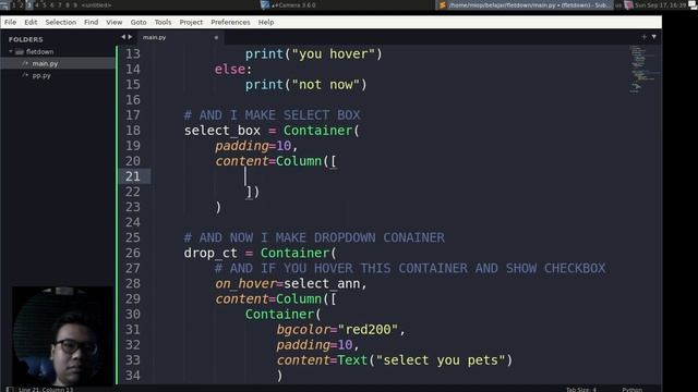 Flet Tutorial - Multi Select DropDown смотреть онлайн