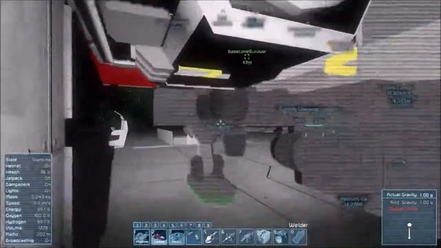 Space Engineers Let's Play Survival Part 4B Projector смотреть онлайн