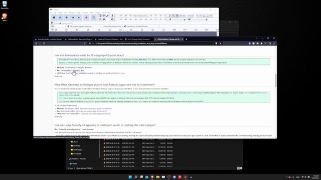 Fix FFMpeg Library Missing for Importing Video Audio (MP4, MOV) on Windows 11 смотреть онлайн