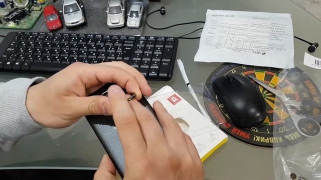 Кольцо - крепление для мобильного телефона. Распаковка и визуальный обзор. смотреть онлайн