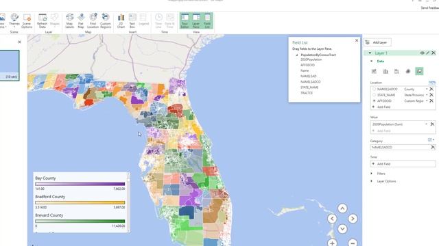 Excel 3D Map With KML Custom Regions - Episode 2556 смотреть онлайн