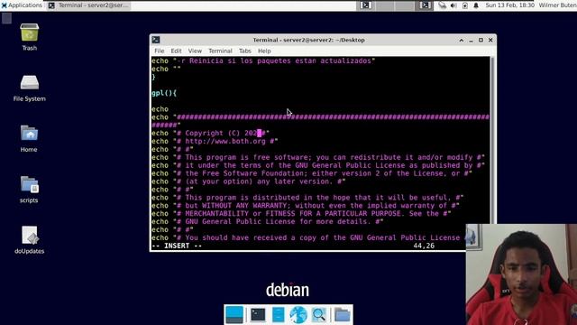 3.4 (B) || Experiment 10-15 - Automatización con scripts BASH || Debian 11 смотреть онлайн