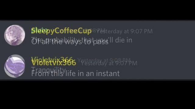 Discord Sings Count The Ways смотреть онлайн