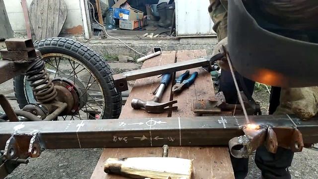 (самая простая) Передняя подвеска багги своими руками. смотреть онлайн