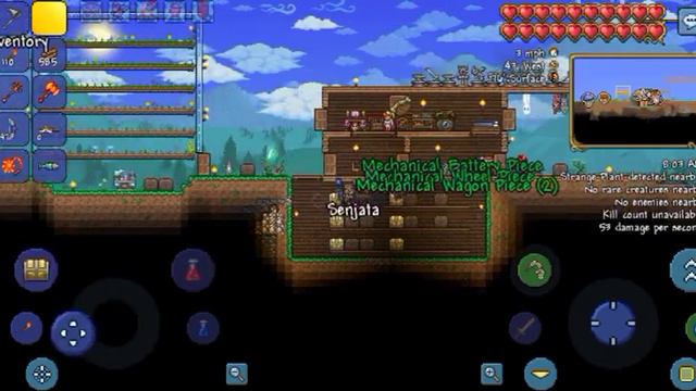 How to make Mechanical Cart | Terraria Expert Mode смотреть онлайн