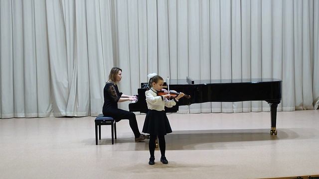 Комаровский. Этюд "Вперегонки". Исп.Сбинская Нелли, 7 лет, г. Тюмень смотреть онлайн
