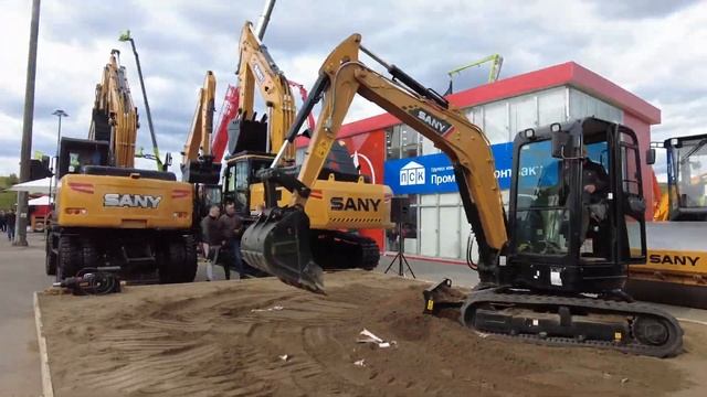 Выставка спецтехники в Москве Экспо 2022 смотреть онлайн