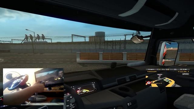 Как настроить руль в Euro Truck Simulator 2 (ETS 2) смотреть онлайн
