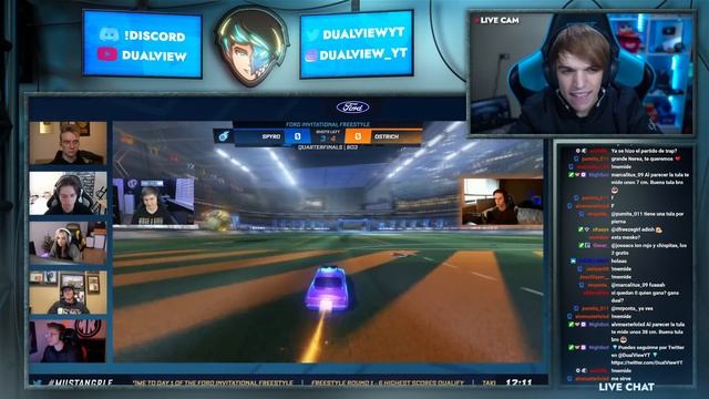 OSTRICH VS SPYRO TORNEO FREESTYLE DE ROCKET LEAGUE FORD 2 смотреть онлайн