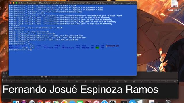 Hadoop WordCount смотреть онлайн