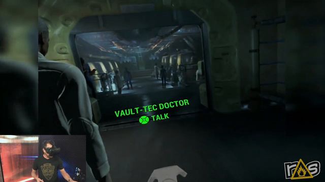 The Dojo - Fallout 4 VR (HTC Vive) - Part 1 with BRIAN BRUSHWOOD!!! смотреть онлайн