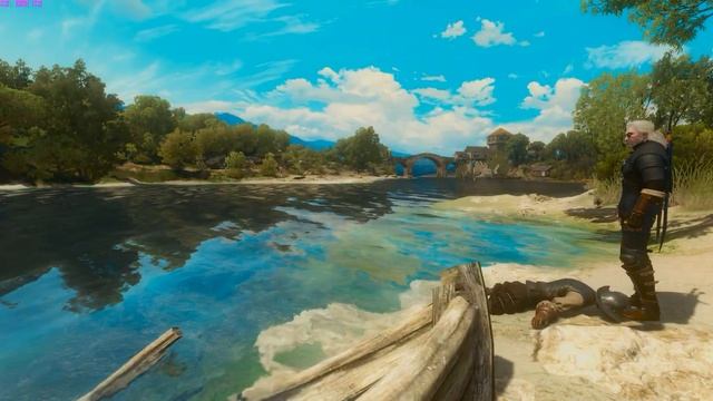 The Witcher 3 1080Ti Sli 4K MAX settings using Nvidia ANSEL смотреть онлайн