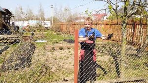 Забор из сетки Рабица